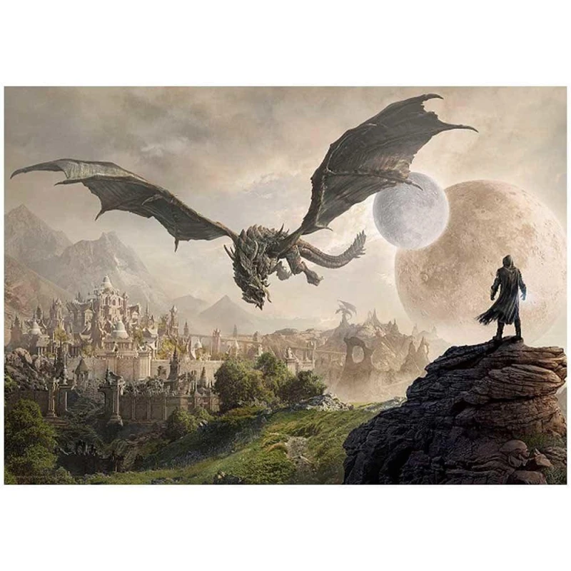 Image of Elder Scrolls Elsweyr Limited Edition Art Print Merchandise unisex One Size