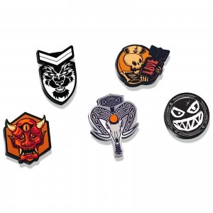 Image of Call of Duty Black Ops IV Codebox Pin Enamel Badges