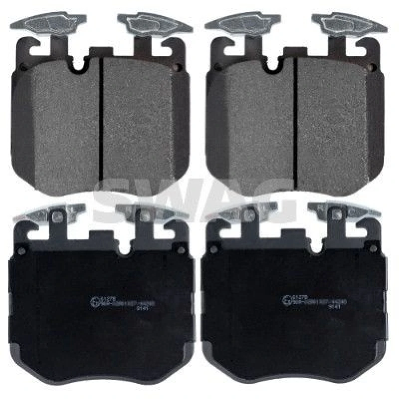 Image of Brake pad set SWAG 33 10 7630