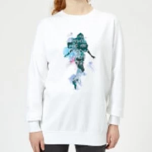 image of Aquaman Mera True Princess Womens Sweatshirt - White