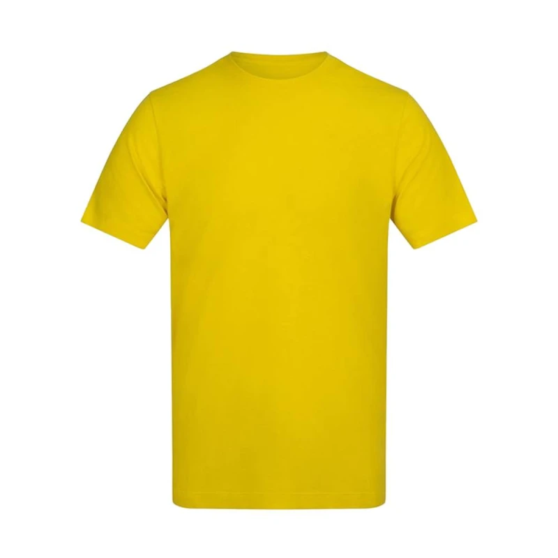 Image of AWDis Mens 180 T-Shirt in Yellow Size: Small Yellow Male S