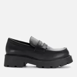 image of Vagabond Womens Cosmo 2.0 Leather Loafers - Black - UK 7