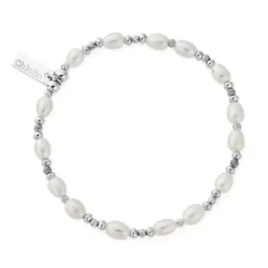 Image of ChloBo Silver Sparkle Pearl Bracelet