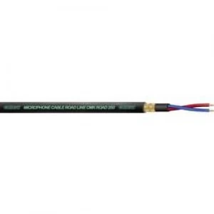 Image of Microphone cable 2 x 0.50 mm2 Black Cordial