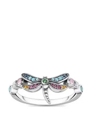 Image of Thomas Sabo Dragon Fly Ring, Multi, Size 54, Women