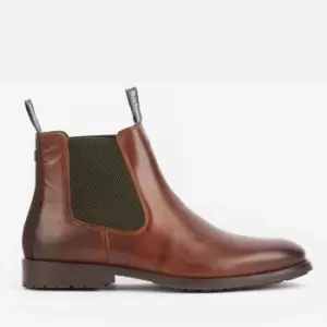 Image of Barbour Farndish Leather-Blend Chelsea Boots - UK 11