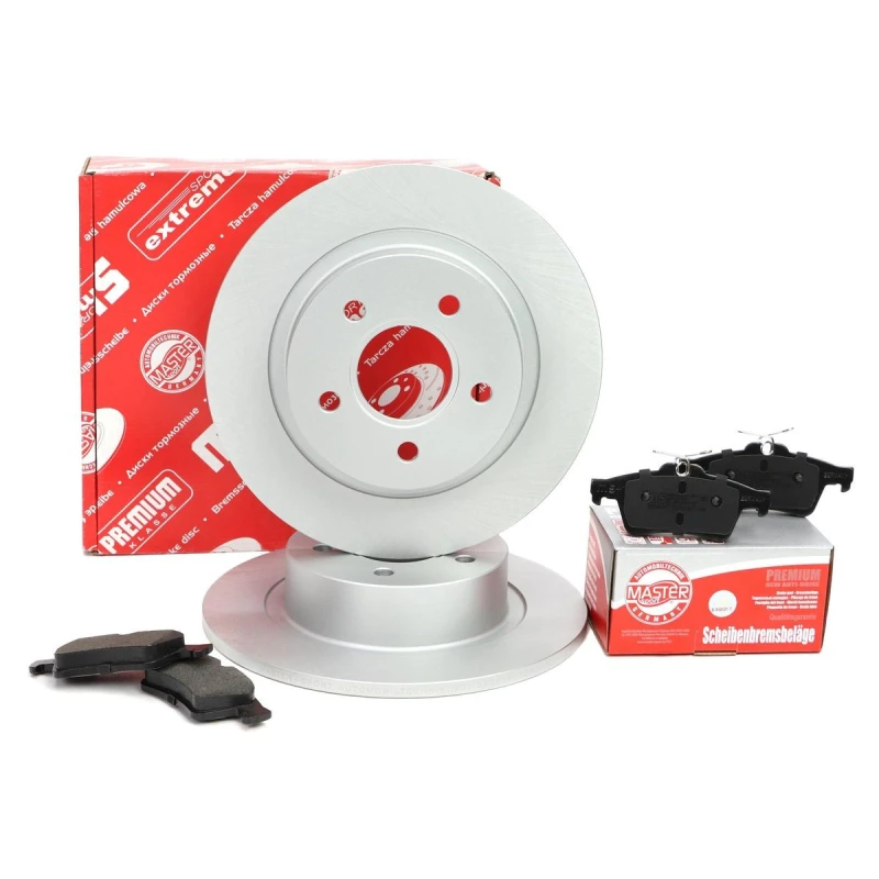 Image of MASTER-SPORT Brake discs and pads set MASTER-SPORT 201101541