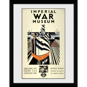 image of Transport For London Imperial War Museum 12" x 16" Framed Collector Print