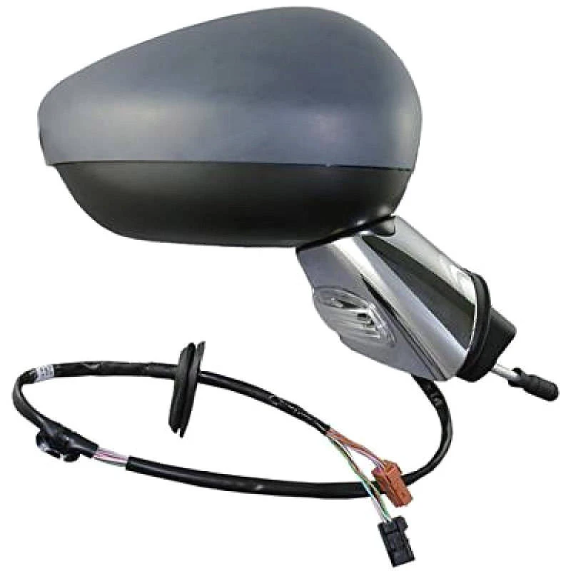 Image of DIEDERICHS 4006125 Wing mirror Left, Complete Mirror, primed Outside Mirror (50)