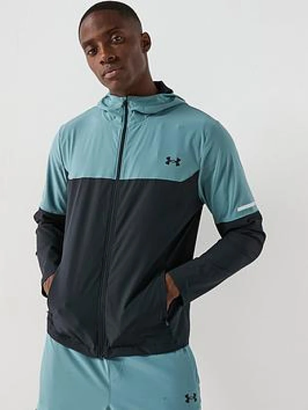 Image of Waterproof jacket Under Armour Tech Utility Woven Noir Male 2XL