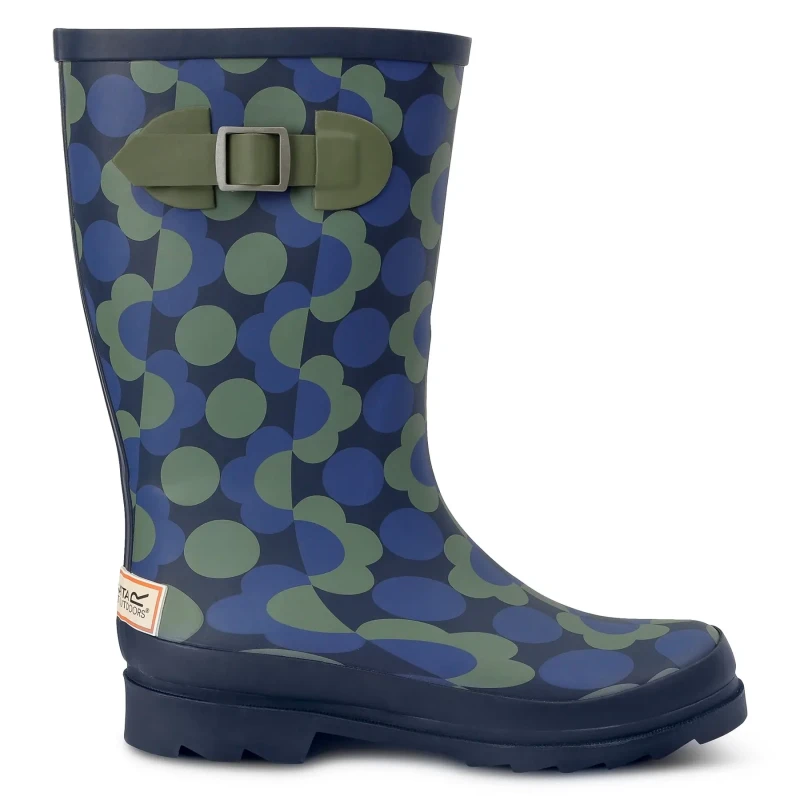 Image of 3/4 womens rain boots Regatta Orla Kiely Bleu Female 37