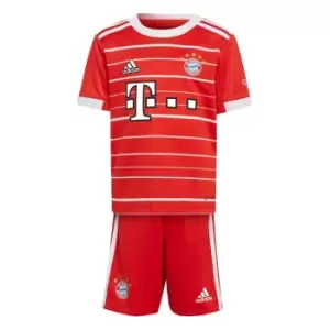 Image of adidas FC Bayern 22/23 Home Mini Kit Kids - Red