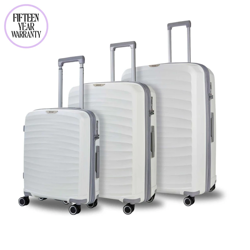 Image of Rock Sunwave Suitcase White White unisex Large