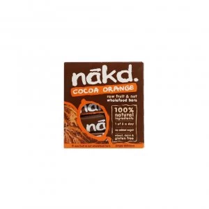 image of Nakd Cocoa Orange - Multipack (35gx4)