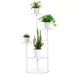 Image of Outsunny 5 Tiered Plant Stand w/ Anti-tip Strap
