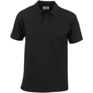 Image of Absolute Apparel Mens Pioneer Polo (2XL) (Black)