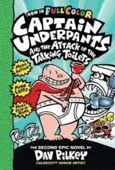 Image of Captain Underpants and the Attack of the Talking Toilets by Dav Pilkey Hardback