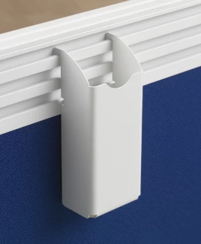 Image of Metal Pen Pot - White
