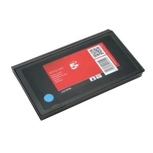 image of 5 Star Office Stamp Pad 158x90mm Blue