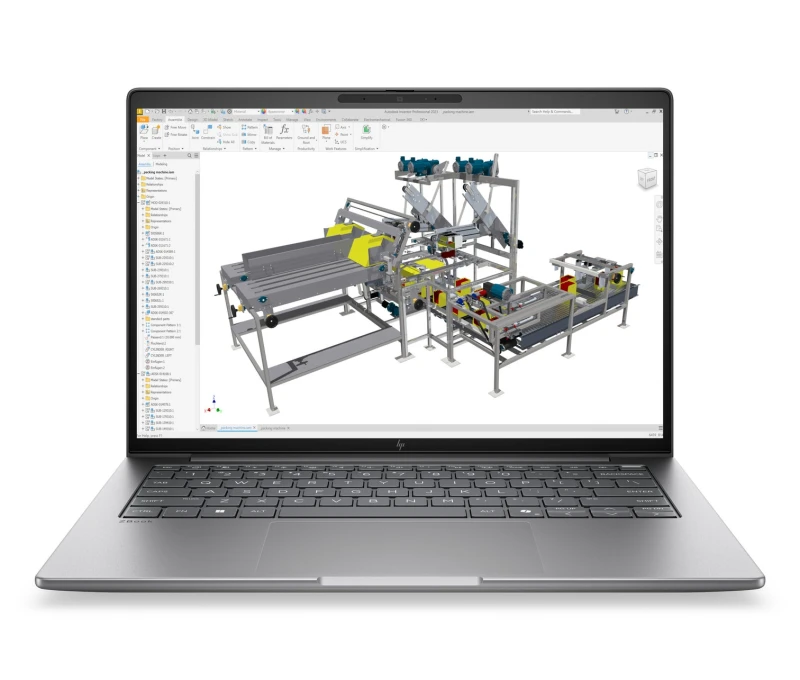 Image of HP ZB8G2A14 RA9HXP470 14 64GB/1T PC Copilot+ PC 35.6cm (14") WQX