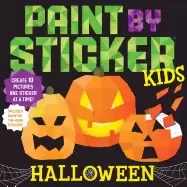 Image of paint by sticker kids halloween create 10 pictures one sticker at a time in