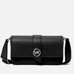 image of Michael Kors Greenwich East West Leather Crossbody Bag