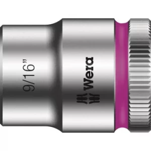 image of Wera 8790 HMB Zyklop 3/8" Drive Hexagon Socket Imperial 3/8" 9/16"