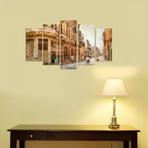 Image of 5PMX-010 Multicolor Decorative MDF Painting (5 Pieces)