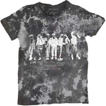 Image of Yungblud - Weird Tracklist Unisex Large T-Shirt - Grey