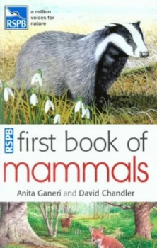 Image of Rspb First Book of Mammals by Anita Ganeri Paperback