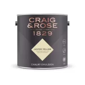 Image of Craig & Rose Chalky Emulsion Jasper Yellow - 2.5L