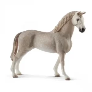 Image of Schleich Horse Club Holsteiner Gelding Toy Figure- Grey