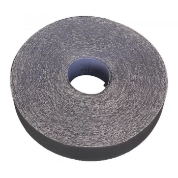 Image of Sealey ER255040 Emery Roll Blue Twill 25mm x 50mtr 40Grit