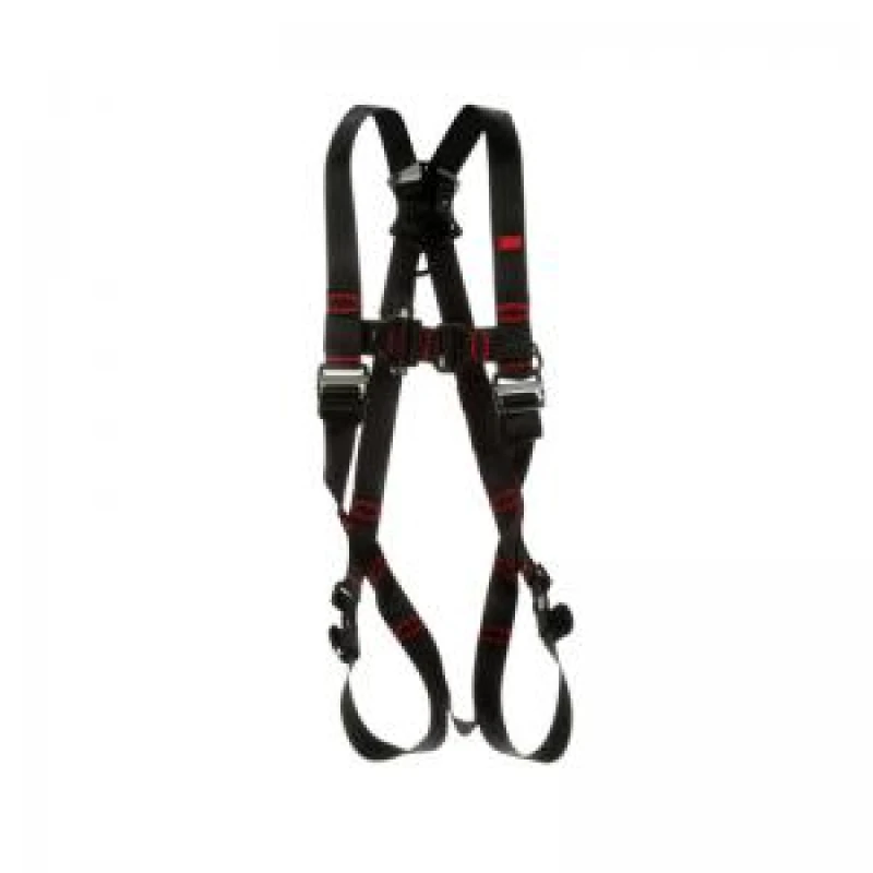 Image of 3M Protecta Vest Quick Connect Fall Arrest Harness Small Black / Red S