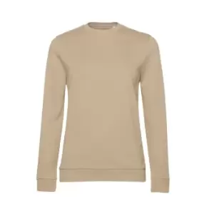 Image of B&C Womens/Ladies Set-in Sweatshirt (L) (Sand)