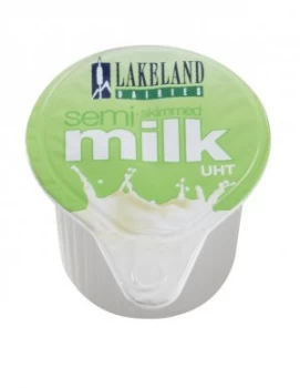 image of Lakeland UHT Half Fat Milk Pots 12ml PK120