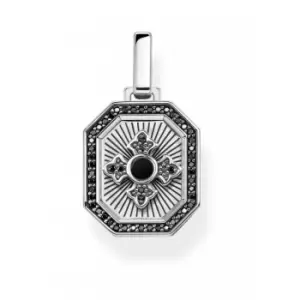 image of Thomas Sabo Black Cross Pendant PE863-641-11