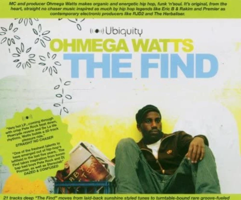 Image of MC Ohmega Watts - The Find CD Album - Used