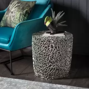 Image of Crossland Grove Gothenburg Side Table Silver