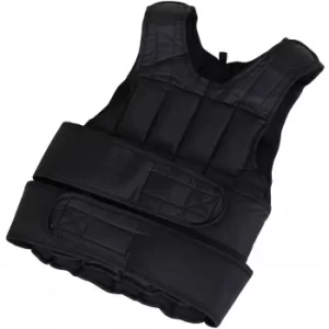 Image of HOMCOM 10KG Metal Sand Weight Adjustable Unisex Trainer Vest Black/Red