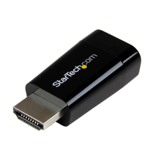 image of StarTech Compact HDMI to VGA Adapter Converter Electronics