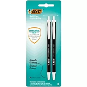 Image of Bic Ballpoint Pen Black Pack of 2