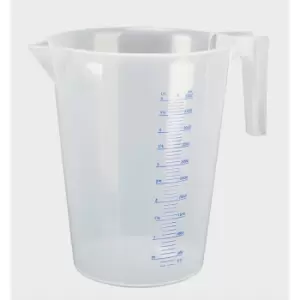 Image of Measuring Jug-PP-5 L, Transparent-Scale Ml/%