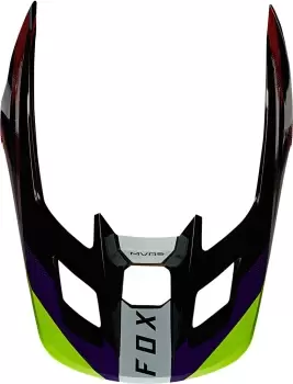 Image of FOX V2 Voke Helmet Peak, purple, Size XL 2XL, purple, Size XL 2XL