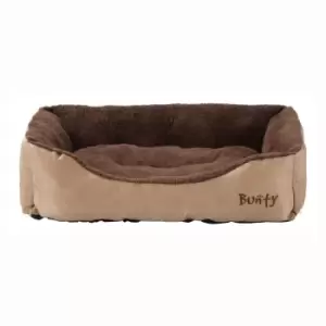 Image of Bunty Deluxe Large Soft Dog Bed - Cream