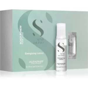 Image of Alfaparf Milano Semi Di Lino Scalp Renew Fortifying Serum Against Hair Loss 12x10ml