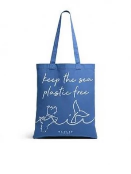 image of Radley Keep The Sea Plastic Free Medium Tote Bag - Yale