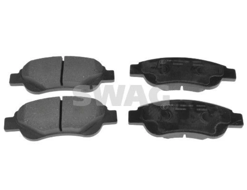 Image of Brake pad set SWAG 62 91 6589