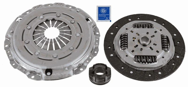 Image of SACHS 3000 950 691 Clutch with clutch pressure plate, with clutch disc, for engines without dual-mass flywheel Clutch Kit (479)