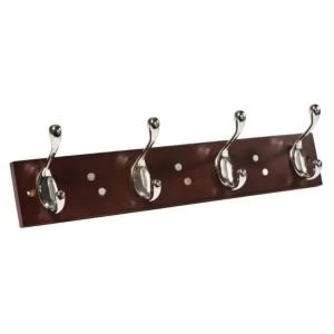 image of BQ Brown silver Hook rail H10mm W70mm L405mm